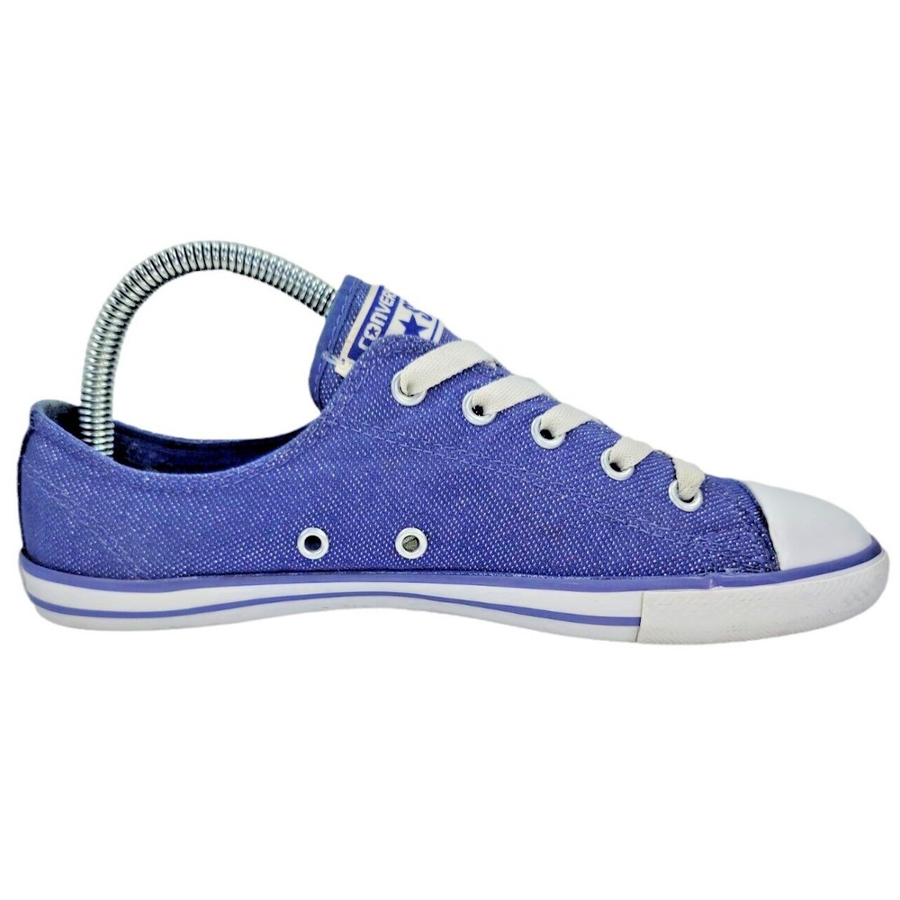 Converse Shoes Womens All Star Ox Purple Low Top Casual Sneakers Size 7